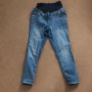 Old Navy Rockstar Maternity Full Panel Skinny Jeans